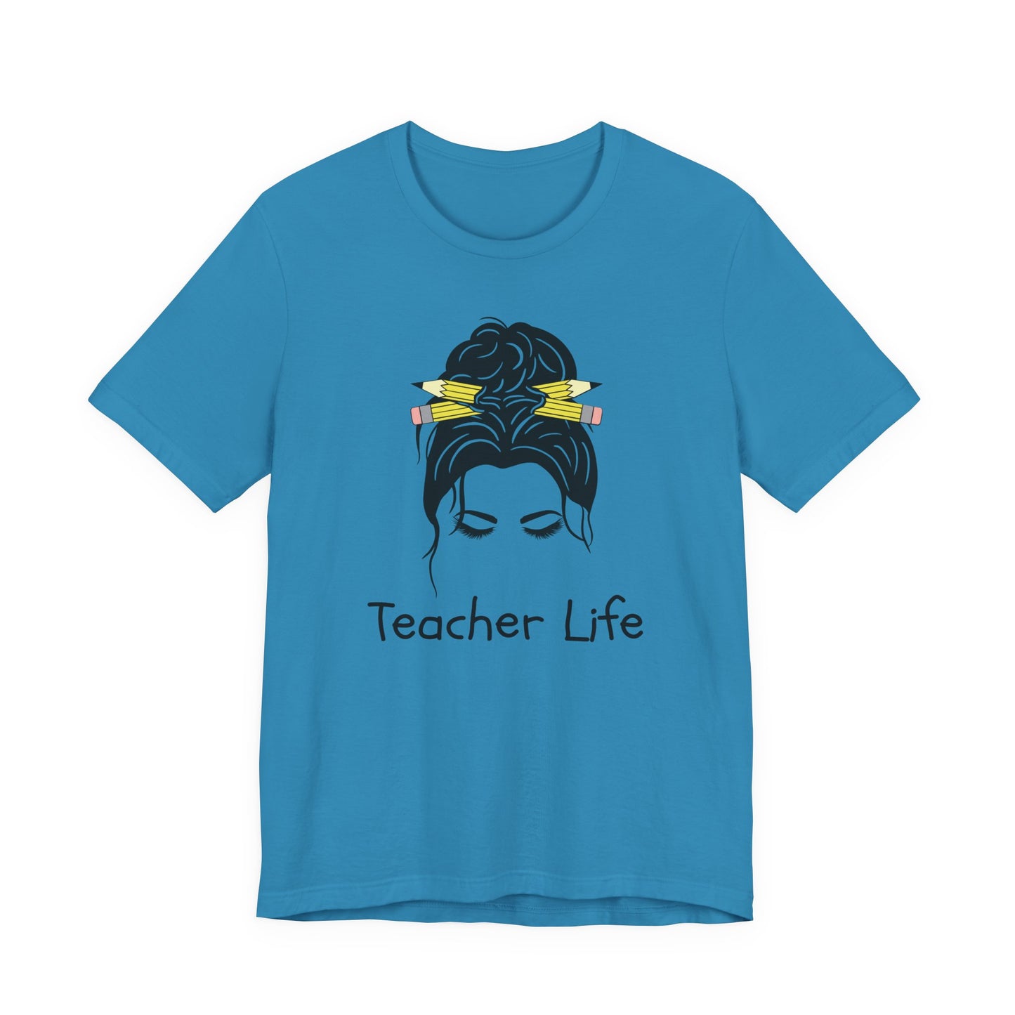 Teacher Life Jersey Tee - Comfortable and Stylish Gift for Educators
