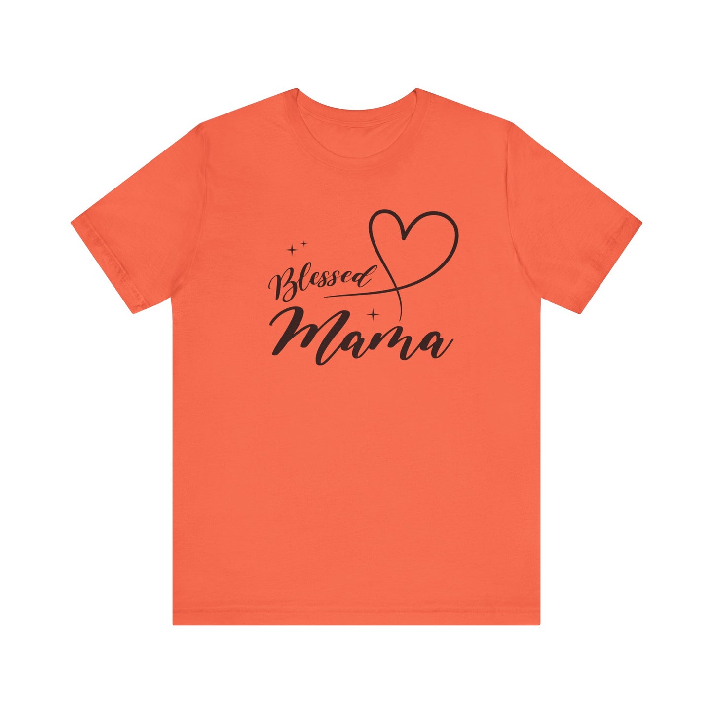 Blessed Mama Short Sleeve Tee - Perfect Gift for Moms