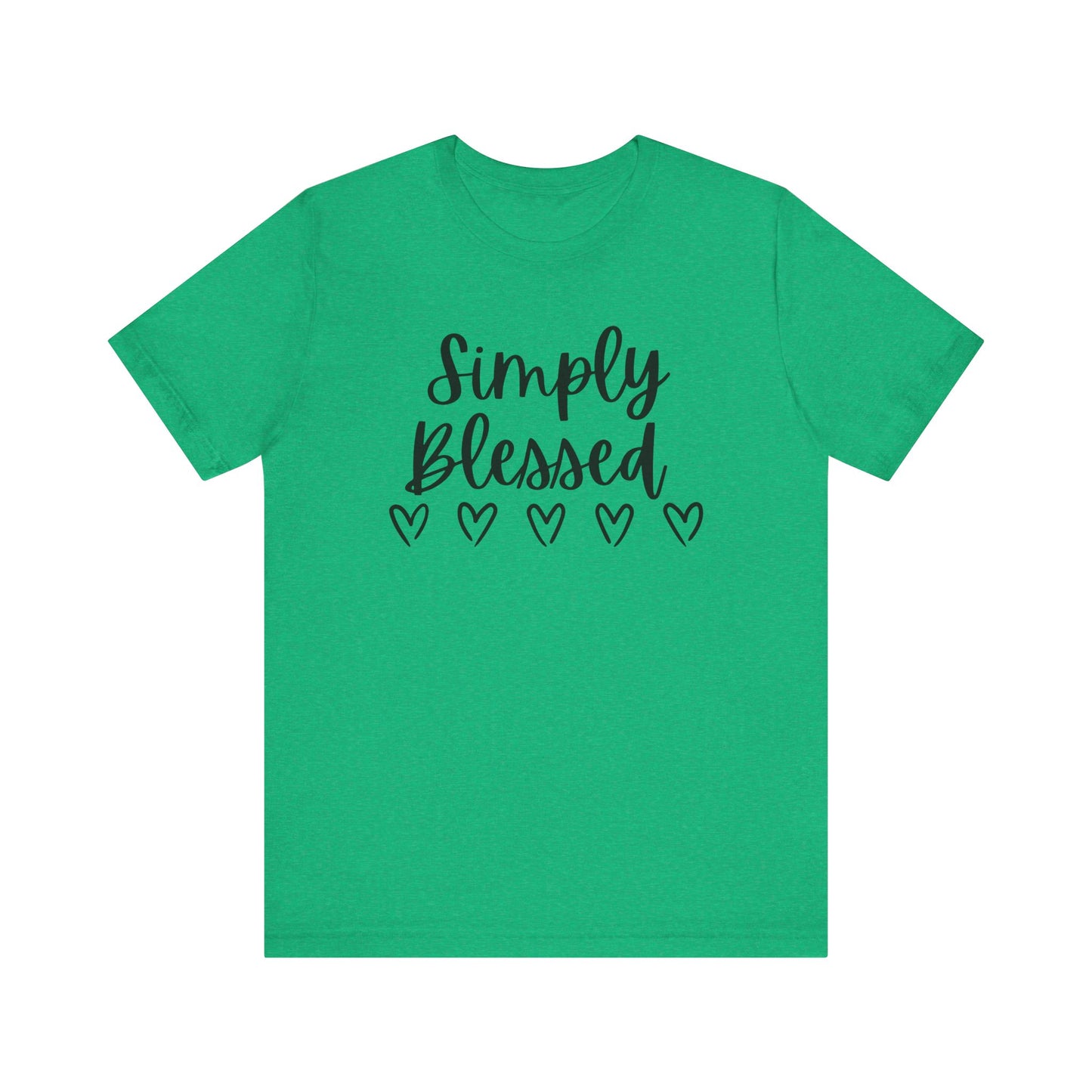 Simply Blessed T-Shirt - Soft Short Sleeve Tee for Everyday Wear