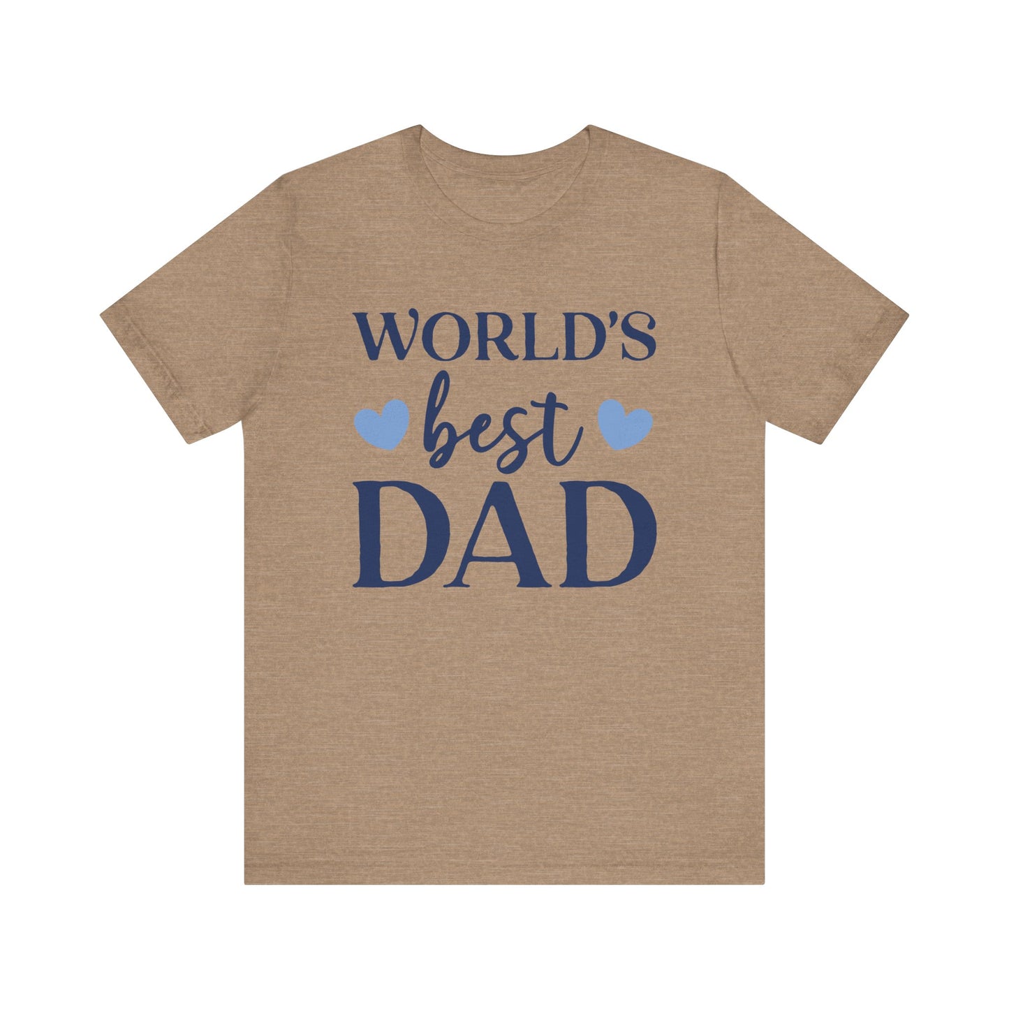 World's Best Dad Tee - Perfect Gift for Father's Day