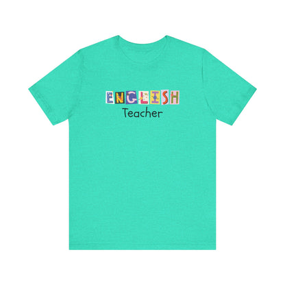 Fun English Teacher T-Shirt - Perfect Gift for Educators