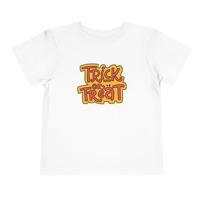 Toddler Halloween Tee, Trick or Treat Shirt, Kids Halloween Outfit, Toddler Short Sleeve Top, Fall Festivity Shirt, Costume Alternative