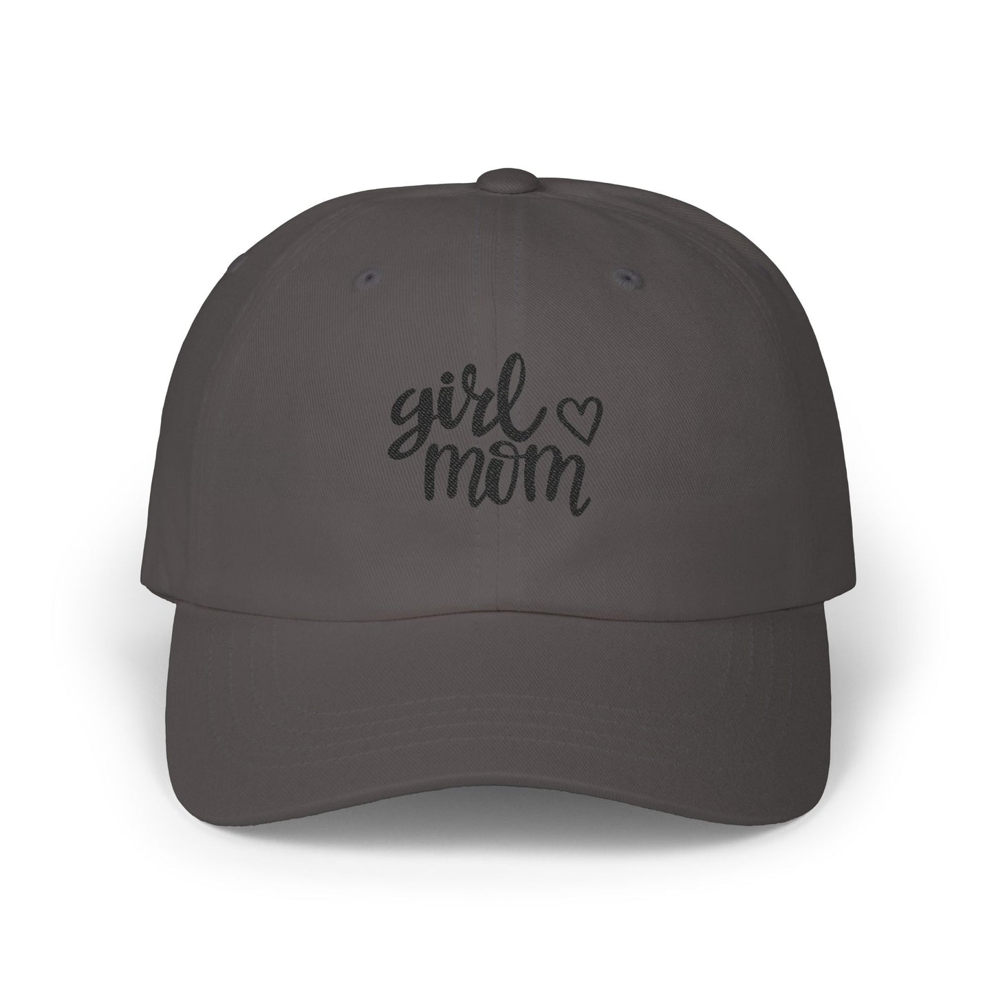 Girl Mom Classic Dad Cap - Trendy Adjustable Hat for Stylish Moms