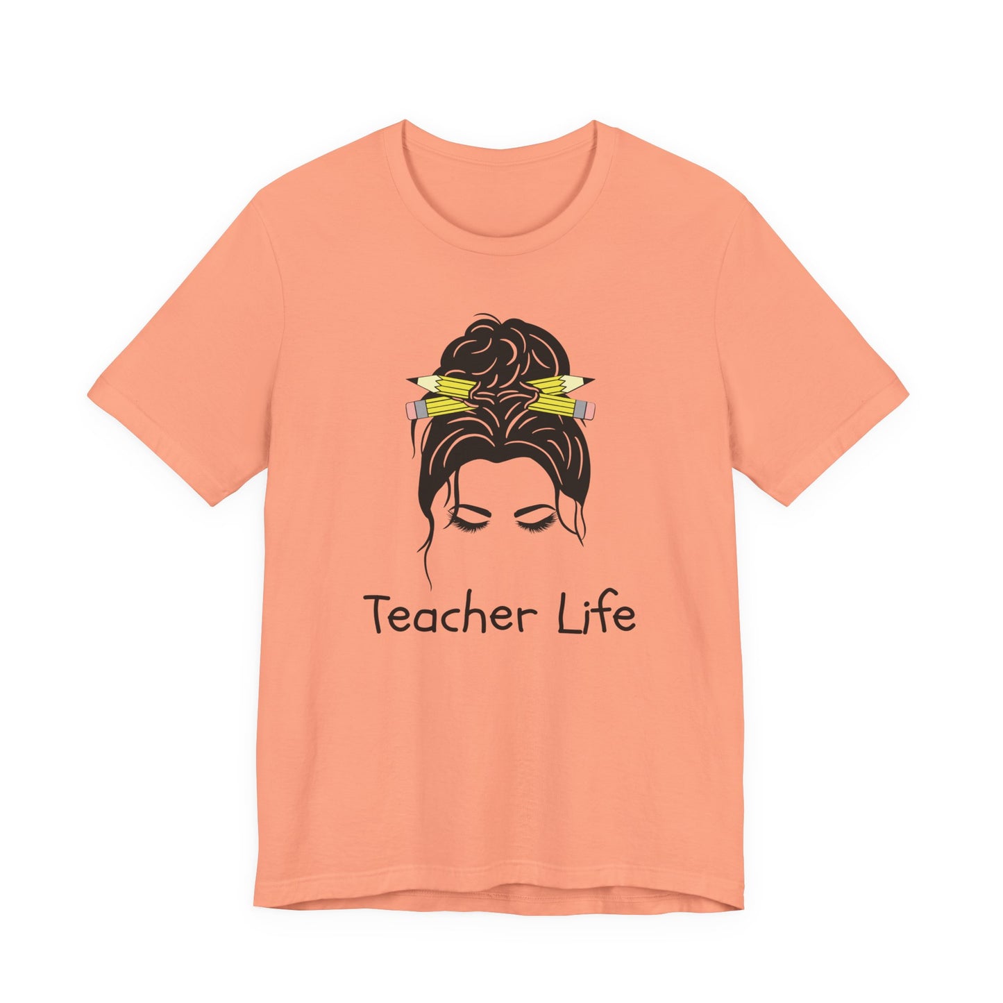 Teacher Life Jersey Tee - Comfortable and Stylish Gift for Educators