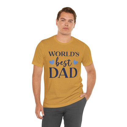 World's Best Dad Tee - Perfect Gift for Father's Day