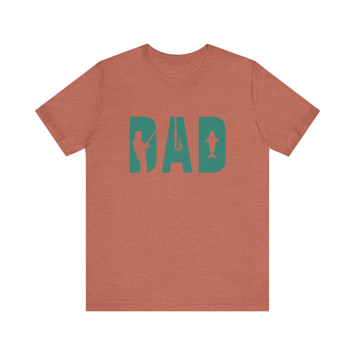 Fishing Dad Jersey Tee - Perfect Gift for Father's Day and Outdoor Lovers
