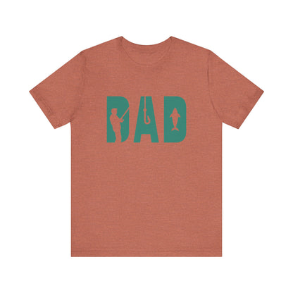 Fishing Dad Jersey Tee - Perfect Gift for Father's Day and Outdoor Lovers