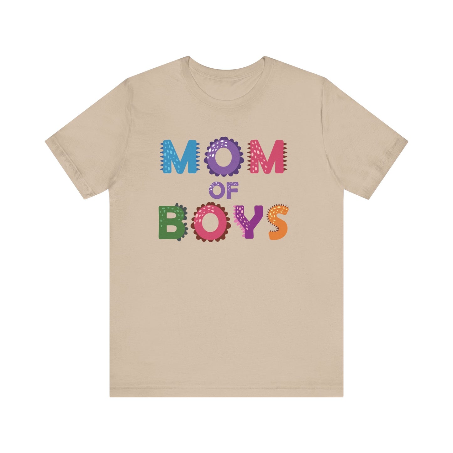 Mom of Boys T-Shirt – Fun & Colorful Tee for Proud Mothers