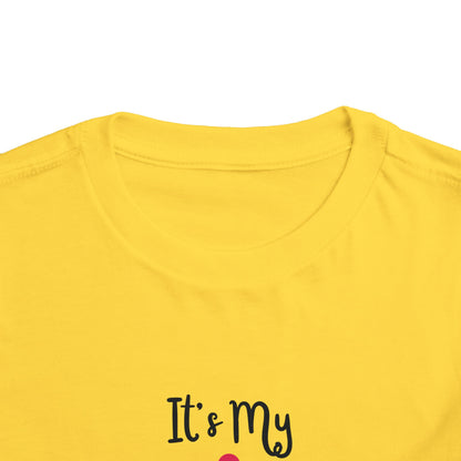 Birthday Party Toddler Tee - "It's My Birthday!"