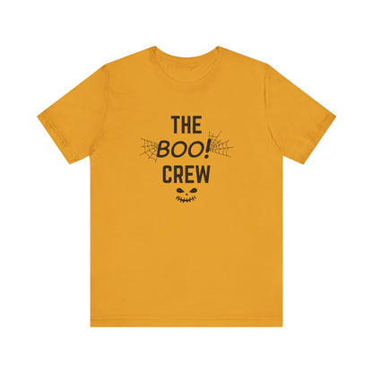 Halloween Tee - The Boo Crew, Perfect for Halloween Parties, Family Gatherings, Costume Events, Spooky Season, Fall Celebrations