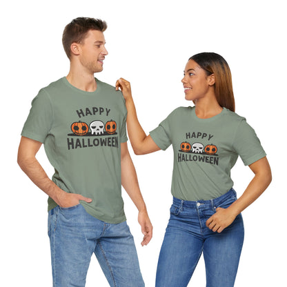 Happy Halloween Tee, Spooky Shirt, Halloween Costume, Fall Apparel, Gift for Halloween Lovers