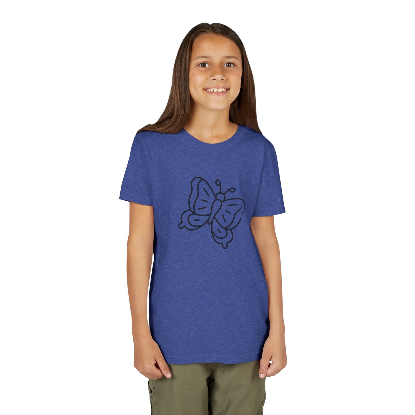 Youth Butterfly Graphic Tee - Fun & Whimsical Kids Shirt