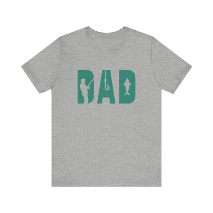 Fishing Dad Jersey Tee - Perfect Gift for Father's Day and Outdoor Lovers