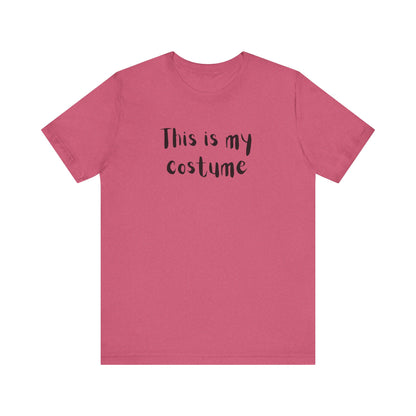 Halloween Costume Tee, Funny Halloween Shirt, Short Sleeve Tee, Spooky Season Apparel, Casual Costume Top, Festive Gift Idea