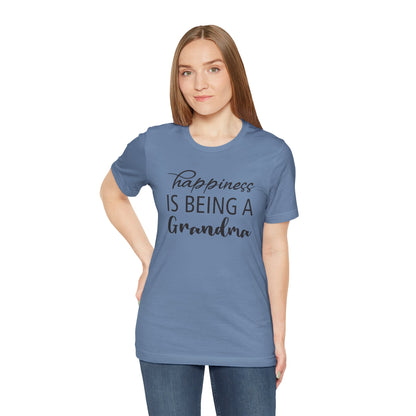 Happiness is Being a Grandma T-Shirt |Jersey Tee