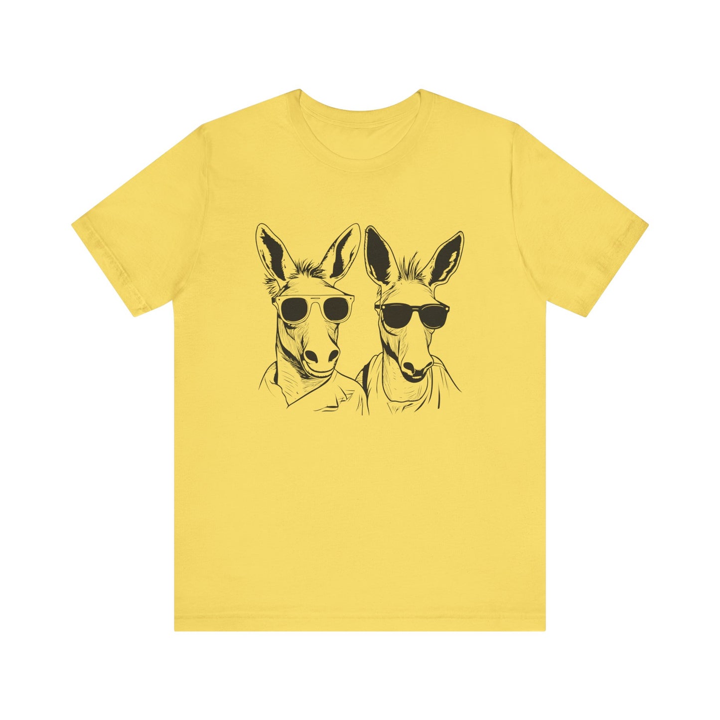 Cool Kangaroo Sunglasses Unisex Tee - Fun & Casual Style for Animal Lovers