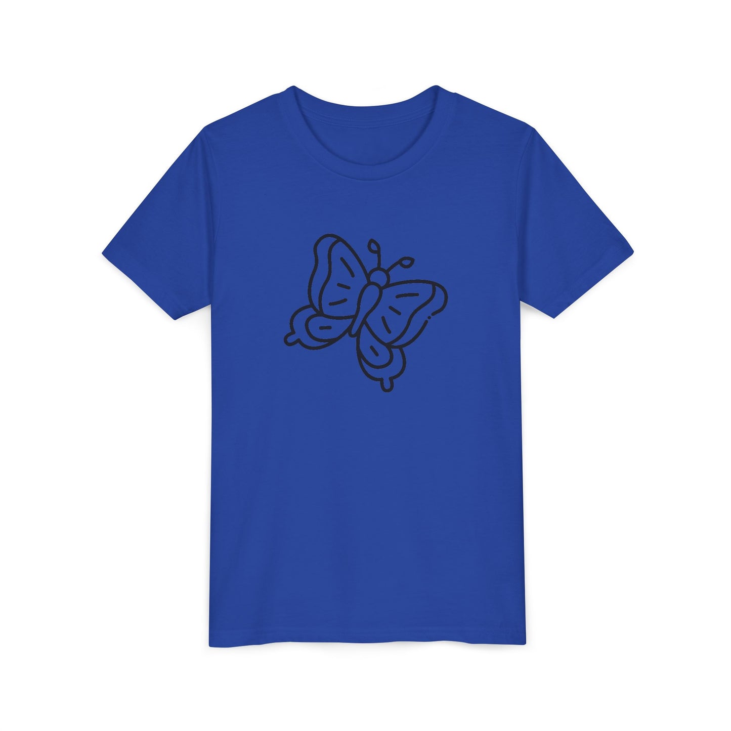 Youth Butterfly Graphic Tee - Fun & Whimsical Kids Shirt