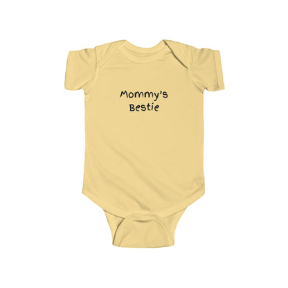 Cute Infant Bodysuit - "Mommy's Bestie" Baby Outfit