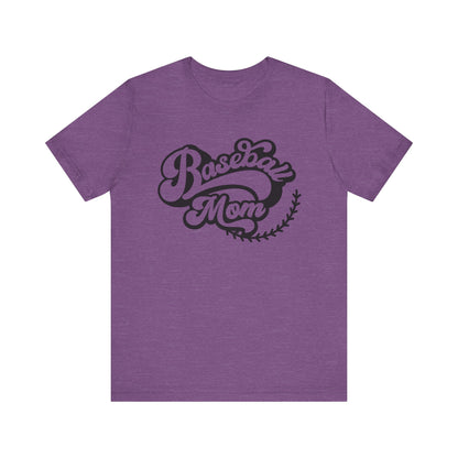 Baseball Mom Jersey Tee - Supportive & Stylish Shirt for Sports Moms