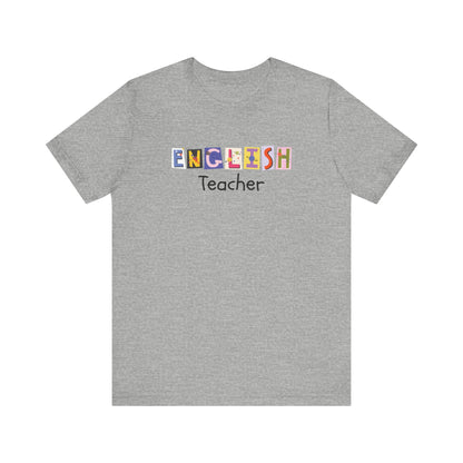 Fun English Teacher T-Shirt - Perfect Gift for Educators