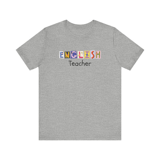 Fun English Teacher T-Shirt - Perfect Gift for Educators