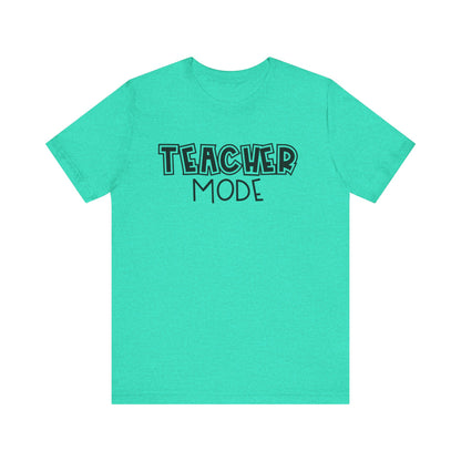 Teacher Mode Unisex Jersey Tee - Perfect Gift for Educators