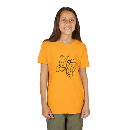 Youth Butterfly Graphic Tee - Fun & Whimsical Kids Shirt