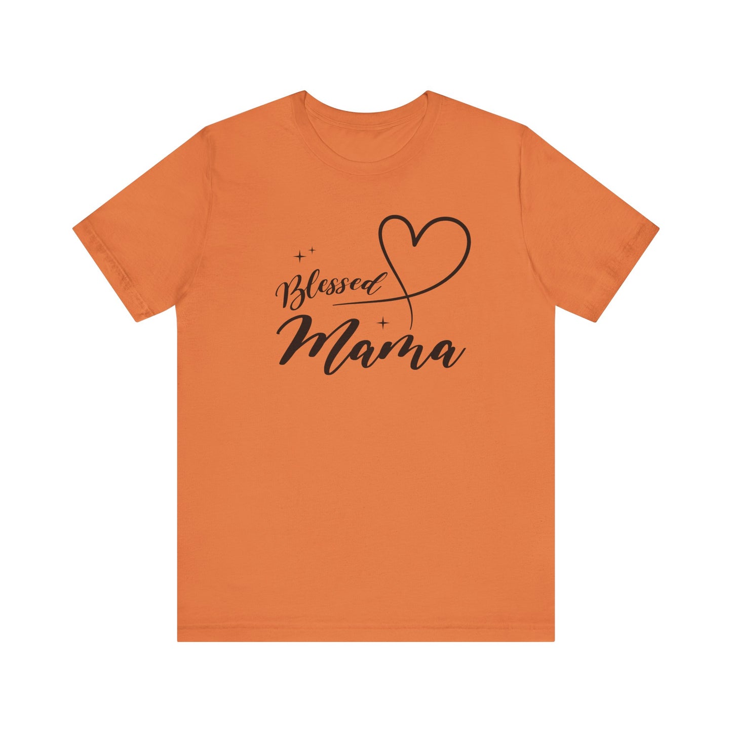 Blessed Mama Short Sleeve Tee - Perfect Gift for Moms