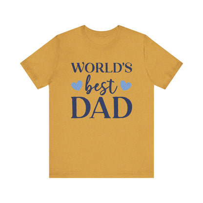 World's Best Dad Tee - Perfect Gift for Father's Day