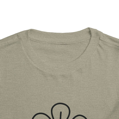 Happy Flower Toddler Short Sleeve Tee - Cute & Comfortable Kids T-Shirt