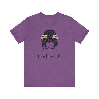 Teacher Life Jersey Tee - Comfortable and Stylish Gift for Educators