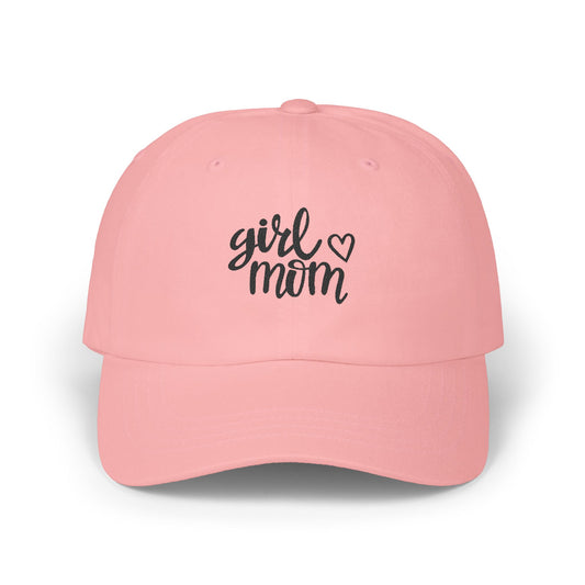 Girl Mom Classic Dad Cap - Trendy Adjustable Hat for Stylish Moms