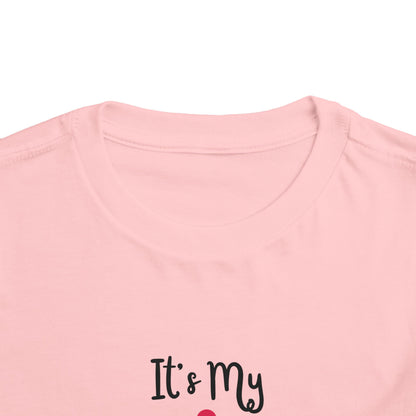 Birthday Party Toddler Tee - "It's My Birthday!"