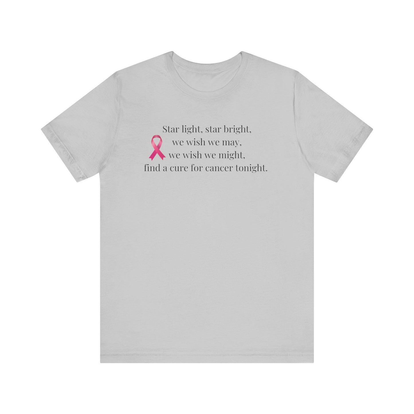 Find a Cure Cancer Awareness Tee - Short Sleeve Shirt (The Mary Beth)