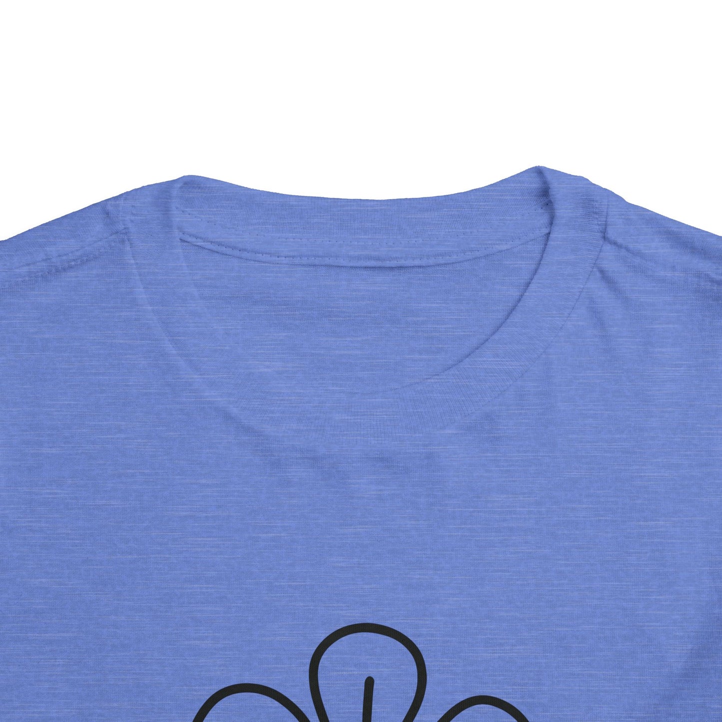 Happy Flower Toddler Short Sleeve Tee - Cute & Comfortable Kids T-Shirt