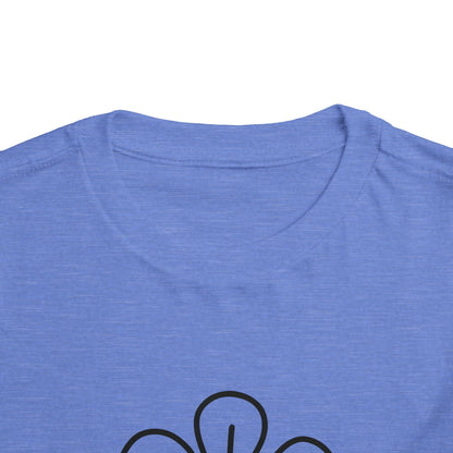 Happy Flower Toddler Short Sleeve Tee - Cute & Comfortable Kids T-Shirt
