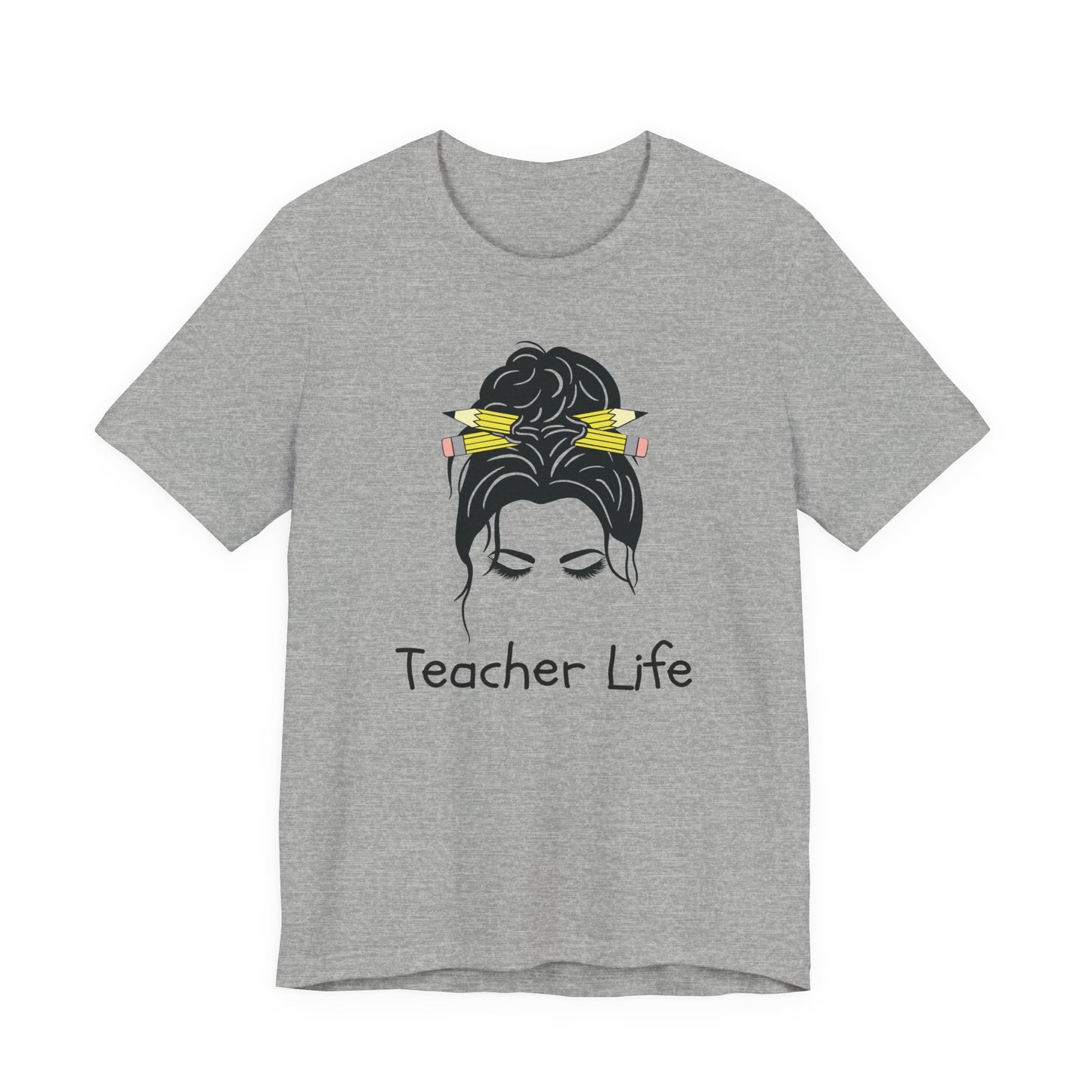 Teacher Life Jersey Tee - Comfortable and Stylish Gift for Educators
