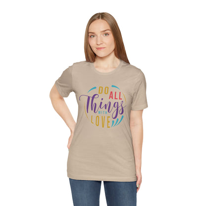 Inspirational Love Quote Tee - Jersey Short Sleeve T-Shirt