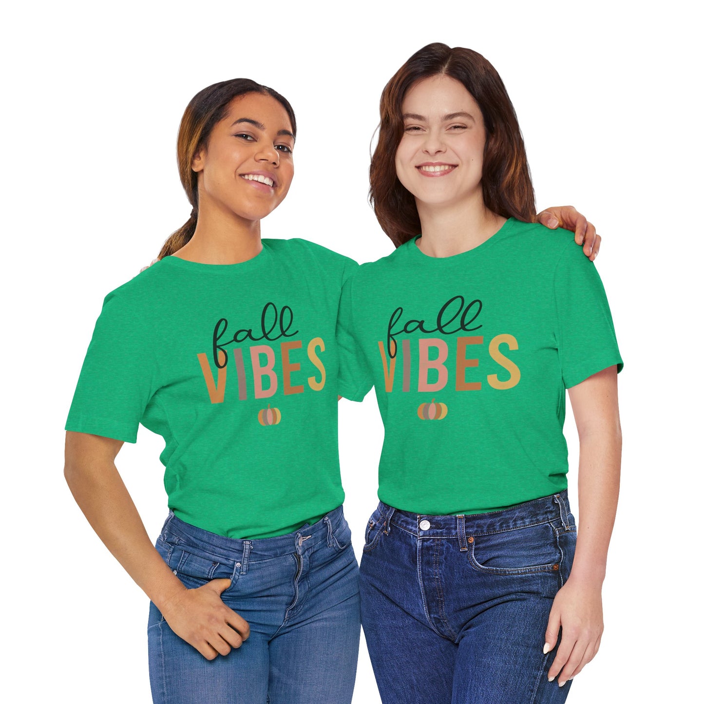 Fall Vibes Tee, Autumn T-Shirt, Seasonal Graphic Tee, Thanksgiving Outfit, Cozy Casual Wear, Pumpkin Spice Shirt