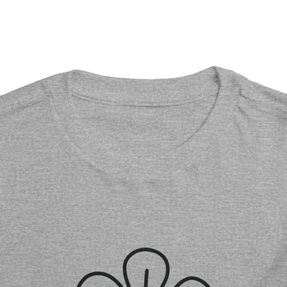 Happy Flower Toddler Short Sleeve Tee - Cute & Comfortable Kids T-Shirt