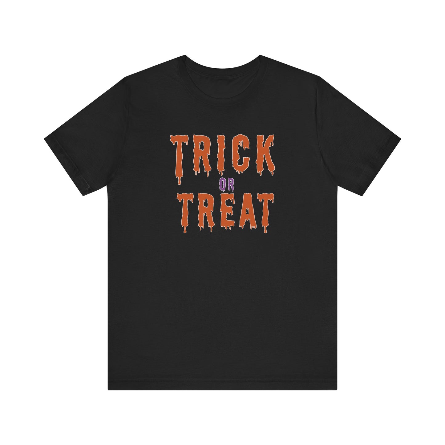 Halloween Trick or Treat Tee, T-Shirt, Spooky Outfit, Fall Festivities, Halloween Costume, October Celebration
