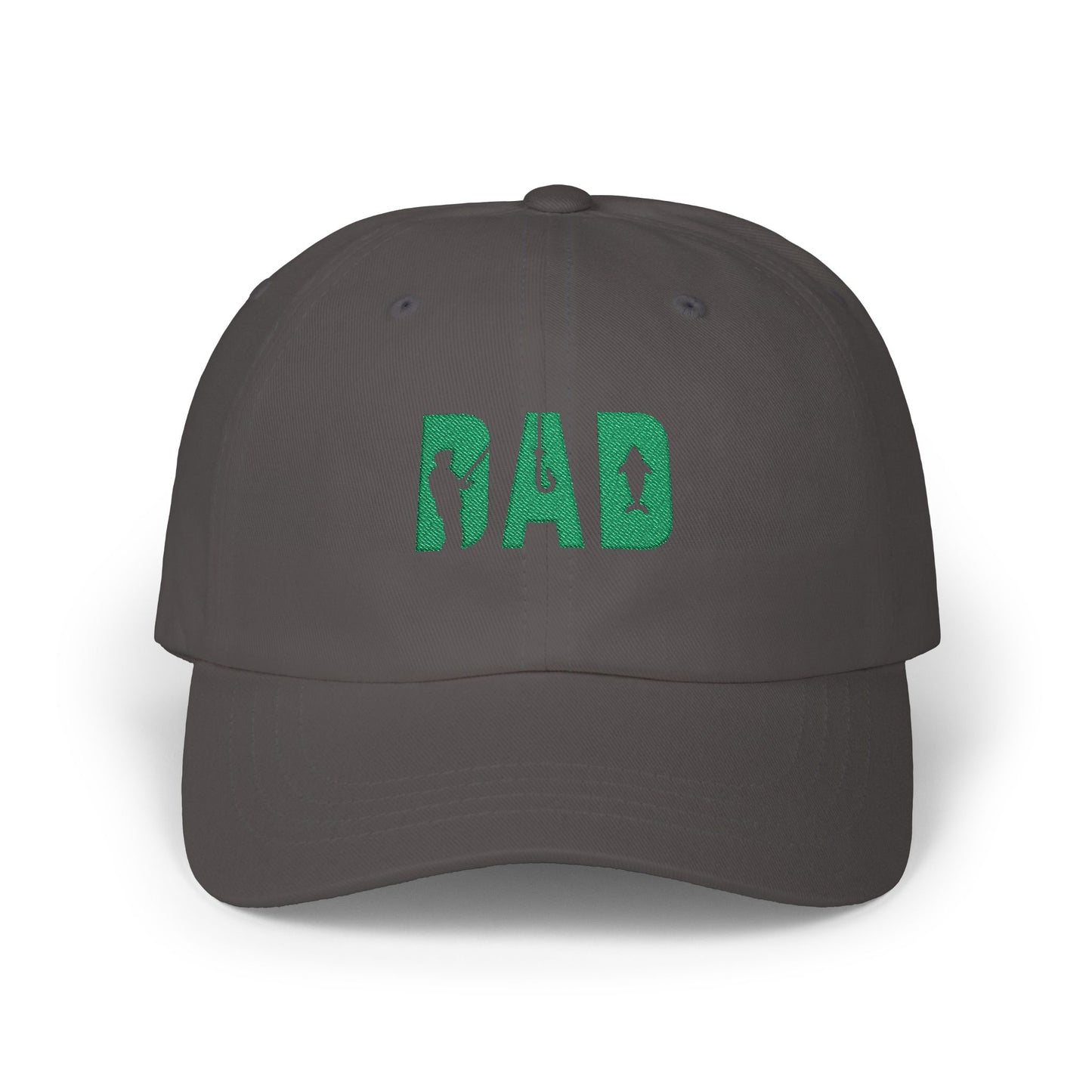 Fishing Dad Cap - Stylish White Hat for Fathers Who Love Fishing