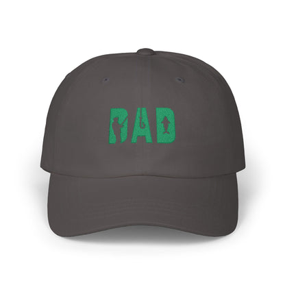 Fishing Dad Cap - Stylish White Hat for Fathers Who Love Fishing
