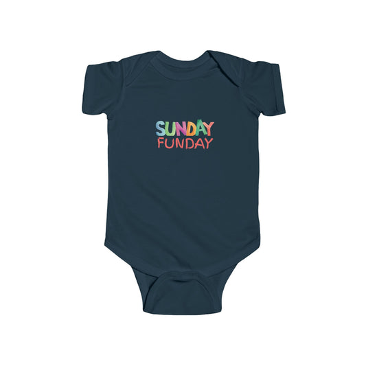 Sunday Funday Infant Bodysuit – Cute Baby Onesie for Playtime and Celebrations
