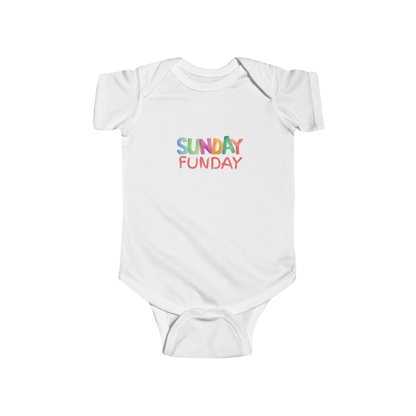 Sunday Funday Infant Bodysuit – Cute Baby Onesie for Playtime and Celebrations