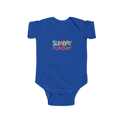 Sunday Funday Infant Bodysuit – Cute Baby Onesie for Playtime and Celebrations