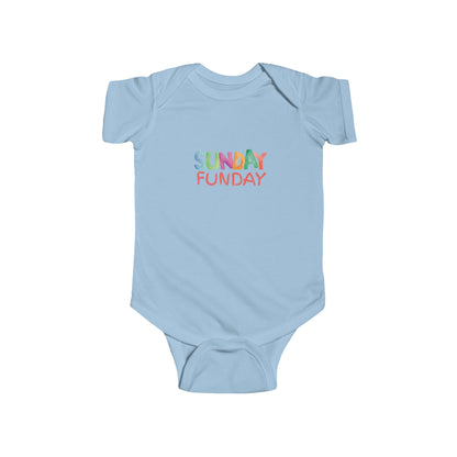 Sunday Funday Infant Bodysuit – Cute Baby Onesie for Playtime and Celebrations