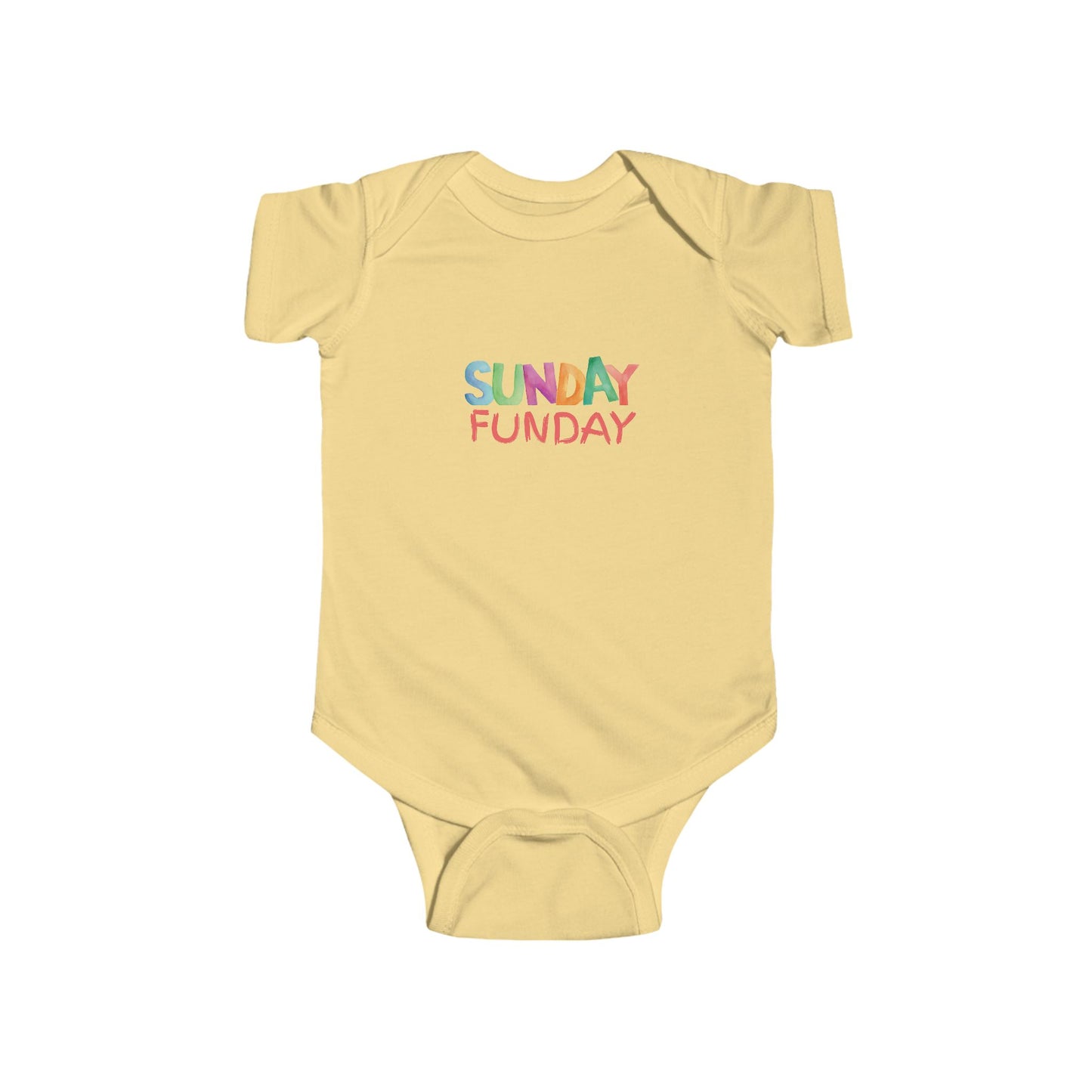 Sunday Funday Infant Bodysuit – Cute Baby Onesie for Playtime and Celebrations