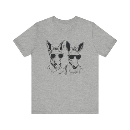 Cool Kangaroo Sunglasses Unisex Tee - Fun & Casual Style for Animal Lovers
