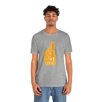 #1 Dad Jersey Tee - Perfect Father's Day Gift